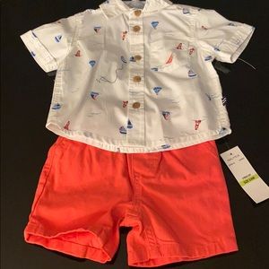 ButtonUp with shorts